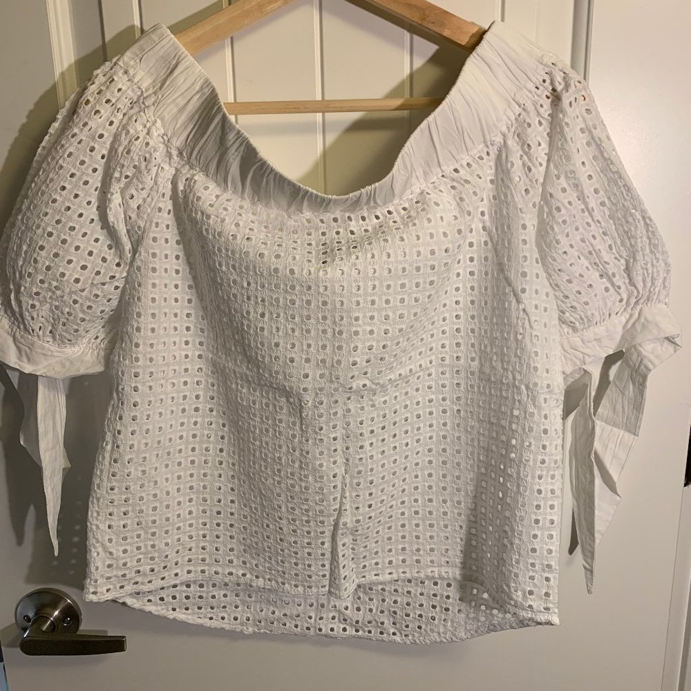 Trucco White blouse L